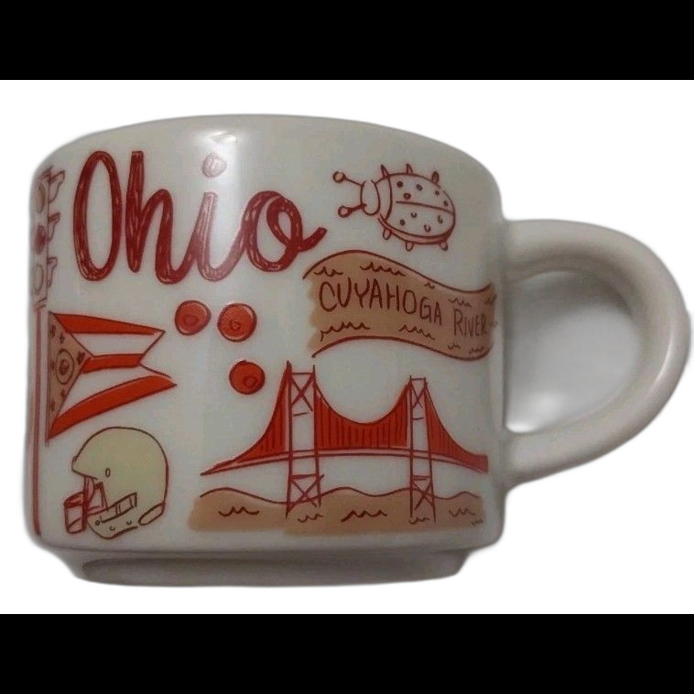 Starbucks Coffee Mug Been There Series BTS OHIO  - Ornament 2oz
